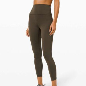 Lululemon Wunder Train High-Rise Tight 25" - 6 - Dark Olive